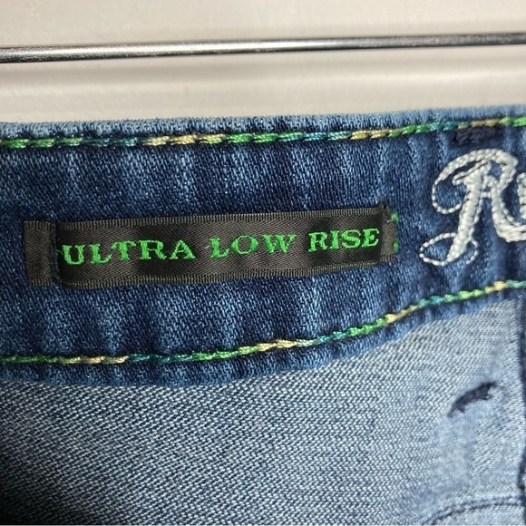 Rock by Wrangler Y2K Ultra low Rise Jeans Size 32 x 36 - Picture 6 of 11